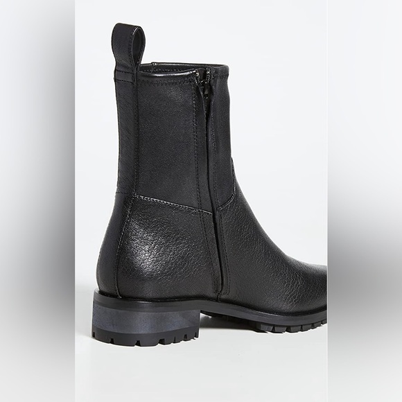 Loeffler Randall Dakota Lug-Sole Slim Ankle Boot In Black Leather, Size 6.5 - Picture 11 of 12